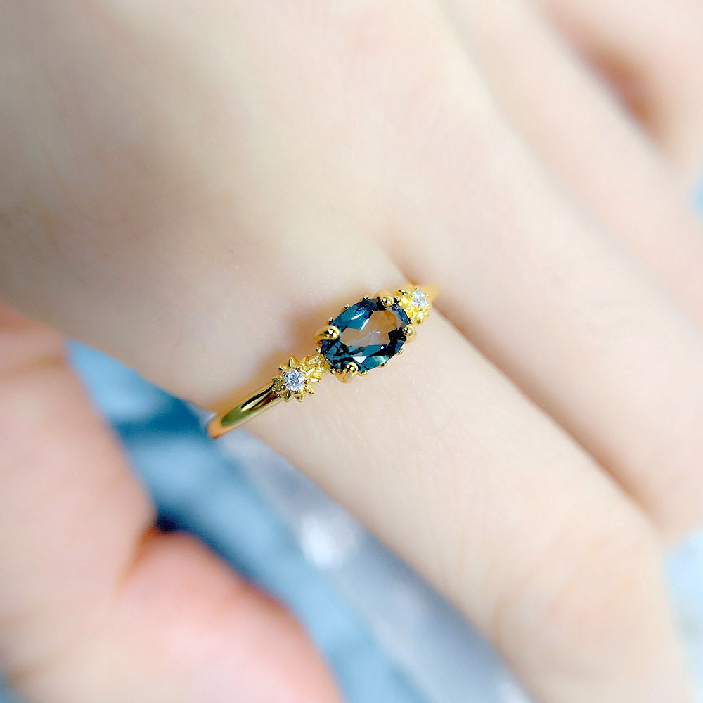 Topaz ring