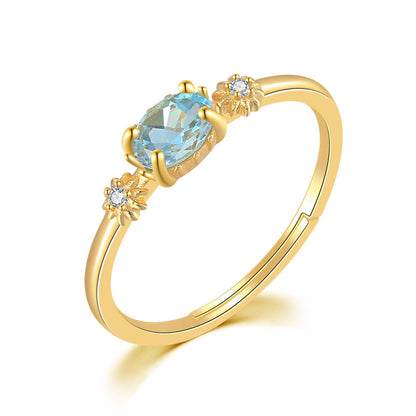 Topaz ring