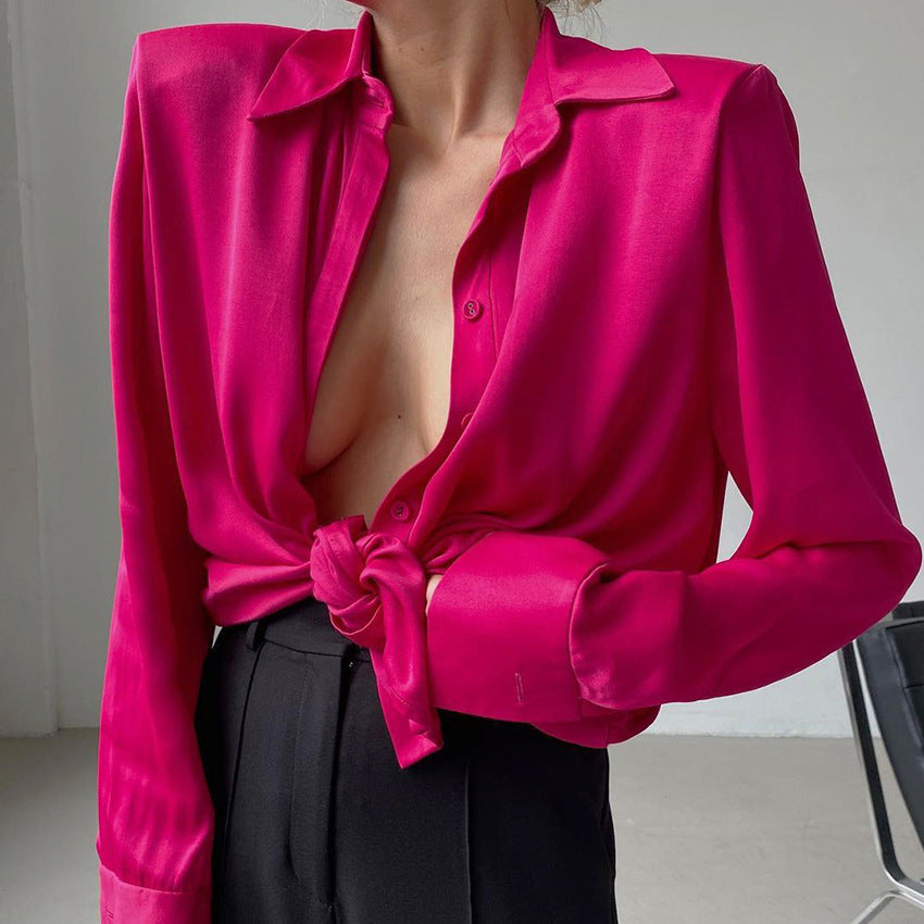 Blouse Tied In A Knot