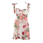 Pink & Red Flowers Dress