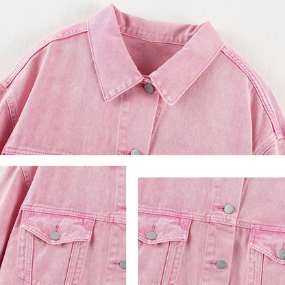 Denim Pink Jacket